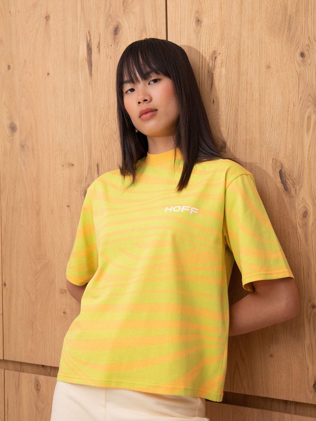 T Shirts Hoff Tarifa Femme Vert Orange | 2783-ASDOT